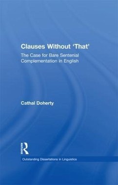 Clauses Without 'That' - Doherty, Cathal