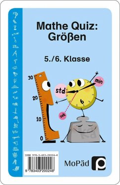 Mathe-Quiz: Größen - Eggert, Jens