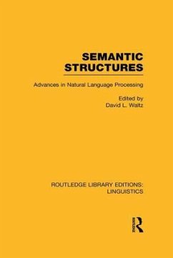 Semantic Structures (Rle Linguistics B: Grammar)