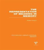 The Representation of Meaning in Memory (PLE