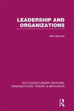 Leadership and Organizations (RLE