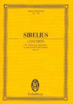 Cover Violinkonzert d-Moll