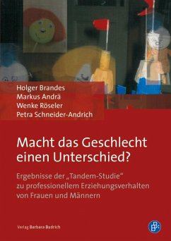 Macht das Geschlecht einen Unterschied? (eBook, PDF) - Brandes, Holger; Andrä, Markus; Röseler, Wenke; Schneider-Andrich, Petra