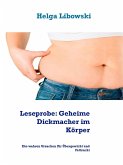 Leseprobe: Geheime Dickmacher im Körper (eBook, ePUB)