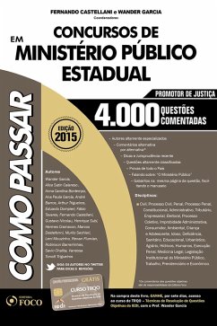 Como passar em concurso de Ministério Público Estadual (eBook, ePUB) - Garcia, Wander