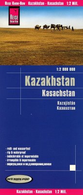 Reise Know-How Landkarte Kasachstan / Kazakhstan (1:2.000.000)