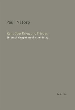Kant über Krieg und Frieden (eBook, PDF) - Natorp, Paul