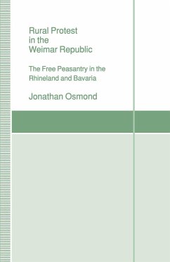 Rural Protest in the Weimar Republic - Osmond, Jonathan