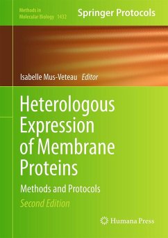 Cover Heterologous Expression of Membrane Proteins