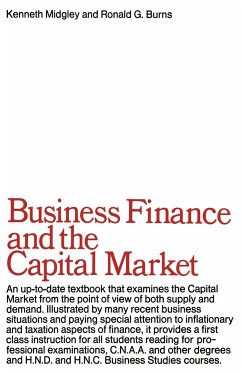 Business Finance & the Capital Market - Midgley, K.;Burns, R. G.