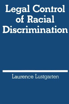 Legal Control of Racial Discrimination - Lustgarten, Laurence