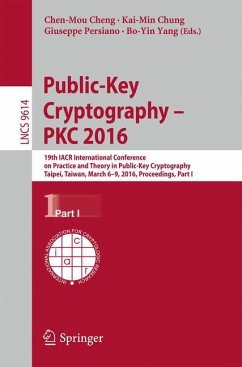 Public-Key Cryptography ¿ PKC 2016