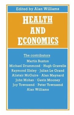 Health and Economics - Williams, Alan