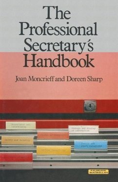 The Professional Secretary's Handbook - Moncrieff, Joan;Sharp, Doreen