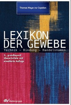 Lexikon der Gewebe (eBook, ePUB) - Capellen, Thomas Meyer zur