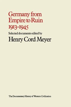 Germany from Empire to Ruin, 1913¿1945 - Meyer, Henry Cord