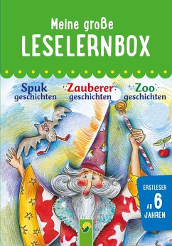 Meine große Leselernbox: Spukgeschichten, Zauberergeschichten, Zoogeschichten (eBook, ePUB) - Clausen, Marion; Breitenborn, Anke