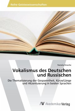 Vokalismus des Deutschen und Russischen