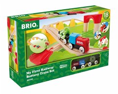 BRIO 33710 - Mein erstes BRIO Bahn Set mit Batterielok