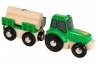 33799 BRIO Traktor mit Holz-Anhänger - Bild 1
