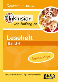 Cover Inklusion von Anfang an - Leseheft Band 4