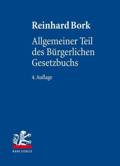 Allgemeiner Teil des Bürgerlichen Gesetzbuchs - Bork, Reinhard