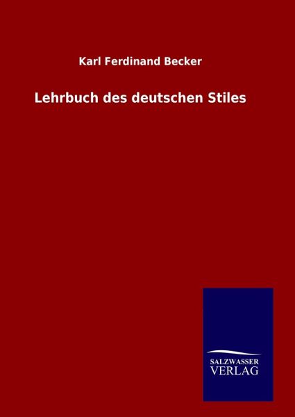 Lehrbuch des deutschen Stiles Lehrbuch des deutschen Stiles