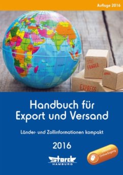 Cover Handbuch für Export und Versand 2016