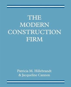 The Modern Construction Firm - Cannon, Jacqueline;Hillebrandt, Patricia M.