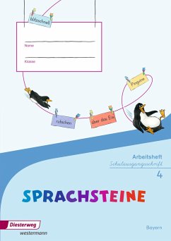 SPRACHSTEINE Sprachbuch 4. Arbeitsheft. SAS Schulausgangsschrift. Bayern - Hahnel, Marion;Atzhorn, Cordula;Graser, Sabine