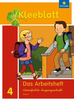 Kleeblatt. Das Sprachbuch 4. Arbeitsheft. Bayern - Bork, Esther;Nager, Daniela;Pastor, Petra