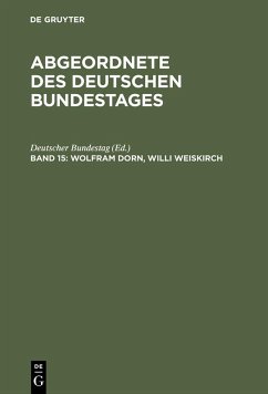 Cover Wolfram Dorn, Willi Weiskirch (eBook, PDF)