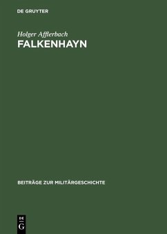 Falkenhayn (eBook, PDF) - Afflerbach, Holger