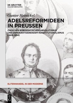 Adelsreformideen in Preußen (eBook, ePUB) - Heinickel, Gunter