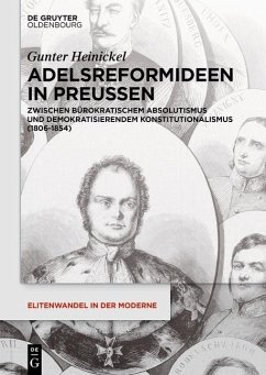 Adelsreformideen in Preußen (eBook, PDF) - Heinickel, Gunter