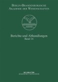 Berichte und Abhandlungen. Band 16 (eBook, PDF)