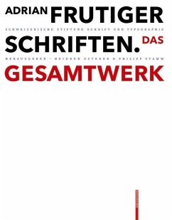 Adrian Frutiger - Schriften (eBook, PDF)