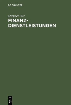 Finanzdienstleistungen (eBook, PDF) - Bitz, Michael