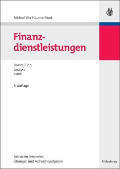 Finanzdienstleistungen (eBook, PDF) - Bitz, Michael; Stark, Gunnar