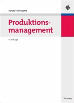 Produktionsmanagement (eBook, PDF) - Vahrenkamp, Richard