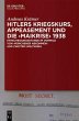 Hitlers Kriegskurs, Appeasement und die... - Bild 1