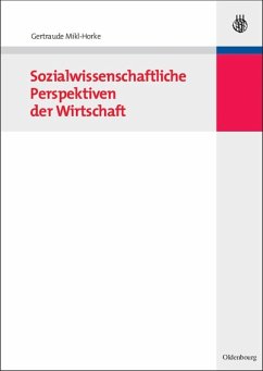 Cover Sozialwissenschaftliche Perspektiven der Wirtschaft (eBook, PDF)