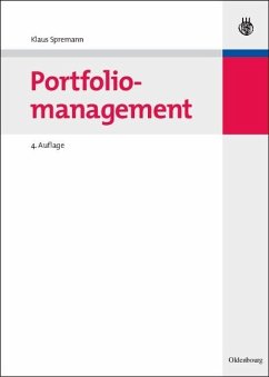 Portfoliomanagement (eBook, PDF) - Spremann, Klaus