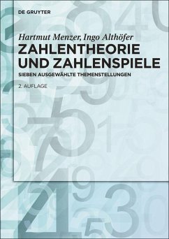 Zahlentheorie und Zahlenspiele (eBook, PDF) - Menzer, Hartmut; Althöfer, Ingo