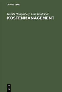 Kostenmanagement (eBook, PDF) - Hungenberg, Harald; Kaufmann, Lutz