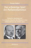 Das schwierige Spiel des Parlamentarismus (eBook, PDF)