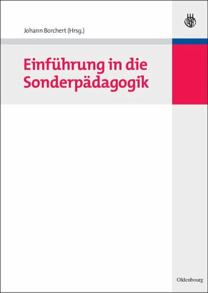 Einführung in die Sonderpädagogik (eBook, PDF) Einführung in die Sonderpädagogik (eBook, PDF)
