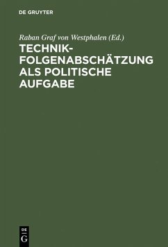 Technikfolgenabschätzung als politische Aufgabe (eBook, PDF)