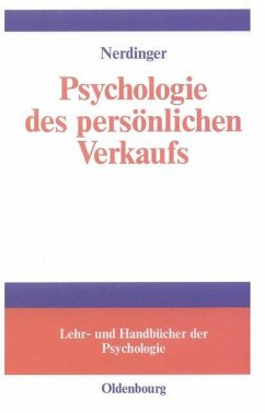Psychologie des persönlichen Verkaufs (eBook, PDF) - Nerdinger, Friedemann