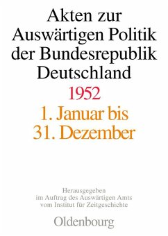 Akten zur Auswärtigen Politik der Bundesrepublik Deutschland 1952 (eBook, PDF)